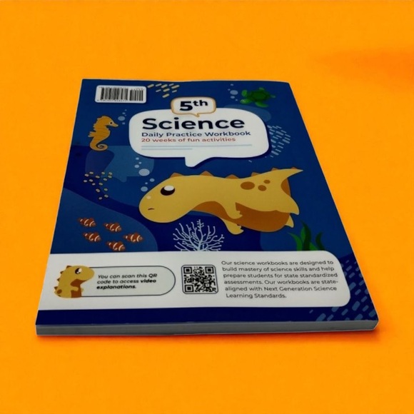 NEW ArgoPrep - 5th Grade Science Daily Practice Workbook 20 Weeks Fun Activities - Picture 3 of 5